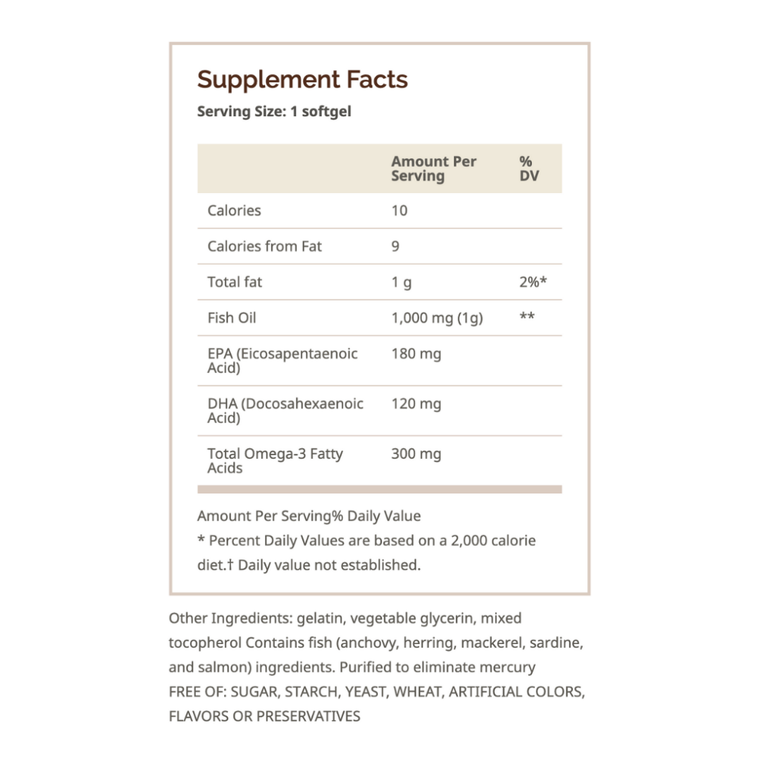 Windmill Omega 3 EPA & DHA 1000 Mg
