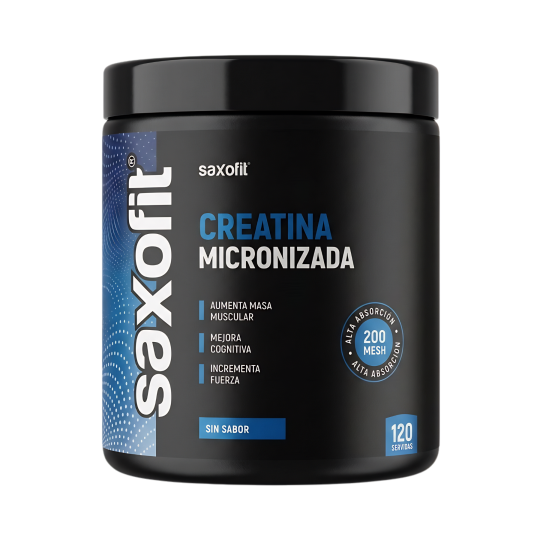 Creatina Micronizada 300g Saxofit | Aumenta Fuerza y Rendimiento