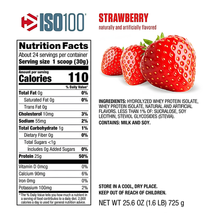 ISO100 Hidrolizada 5 lb – Dymatize