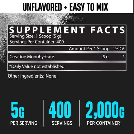Nutrex Creatina Monohidratada 2000 gramos