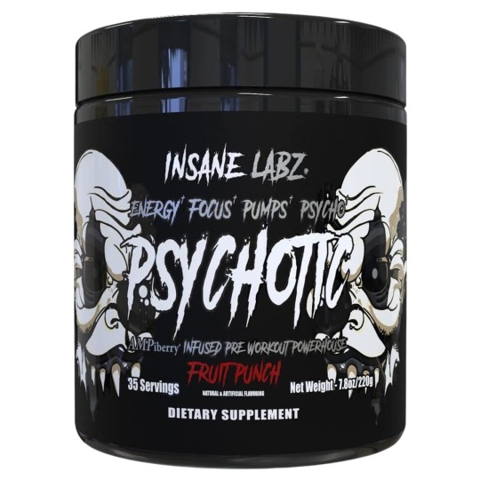 Insane Labz Psychotic Black - 60 servidas