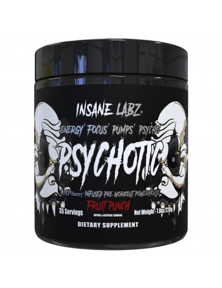 Insane Labz Psychotic Black - 60 servidas