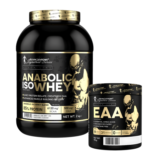 Combo Recuperación Anabólica Elite | IsoWhey + EAA Kevin Levrone