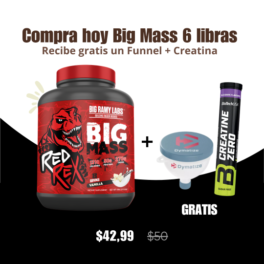 Red Rex Big Mass 6 libras - Promo día del padre