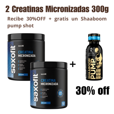 Saxofit Creatina Micronizada 300 gramos