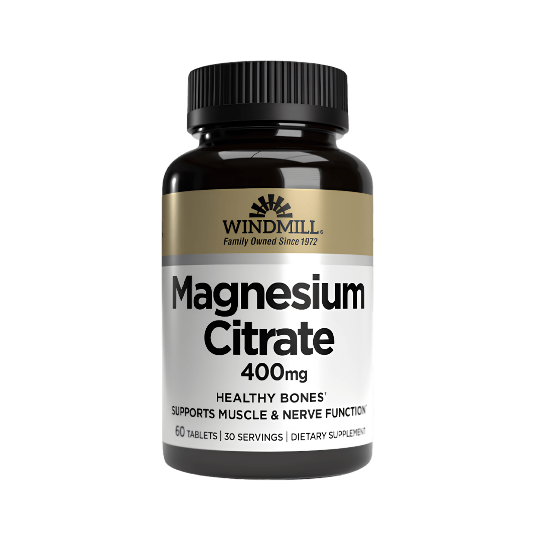 Citrato de magnesio 400mg Windmill 60 tabletas | ProNutrition Ecuador