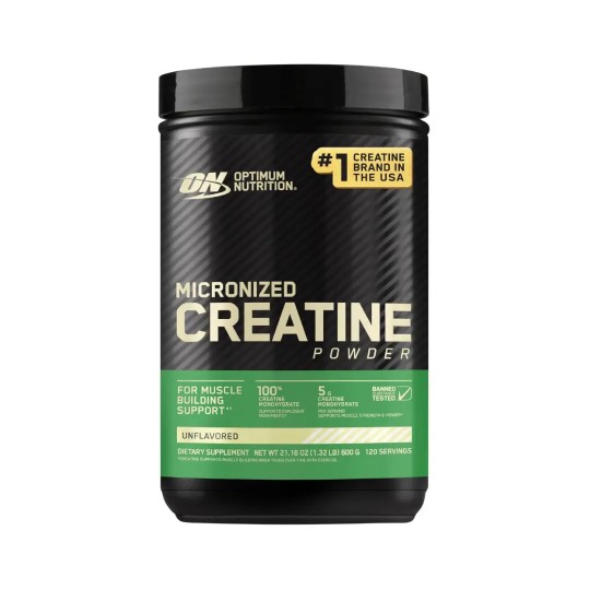 Optimum Nutrition Creatina Micronizada 600 gramos