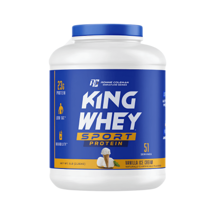 King Whey Sport Protein 5 lb Ronnie Coleman | ProNutrition Ecuador