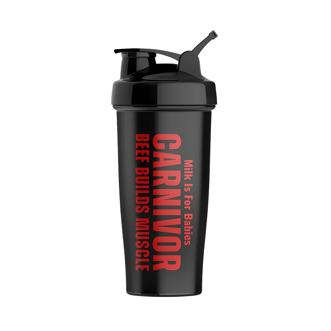Musclemeds Shaker Carnivor Negro 600ml/20oz