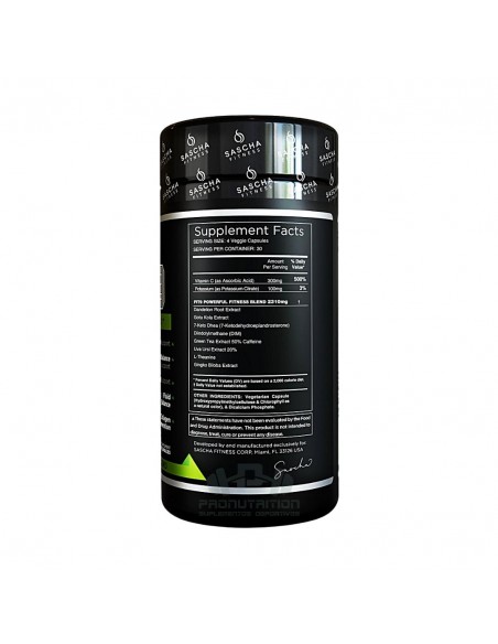 Sascha Fitness Fit 9 - 120 cápsulas