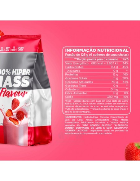 Atlhetica Nutrition 100% Hiper Mass Flavour - 5.5 Libras
