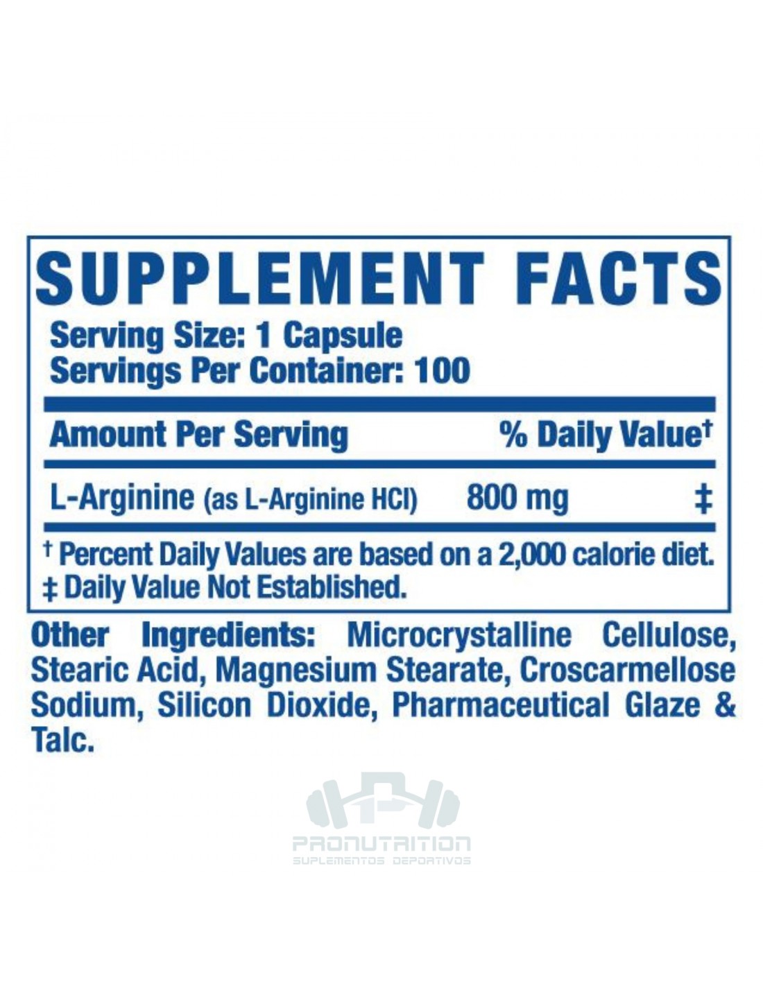 RC L-ARGININE XS