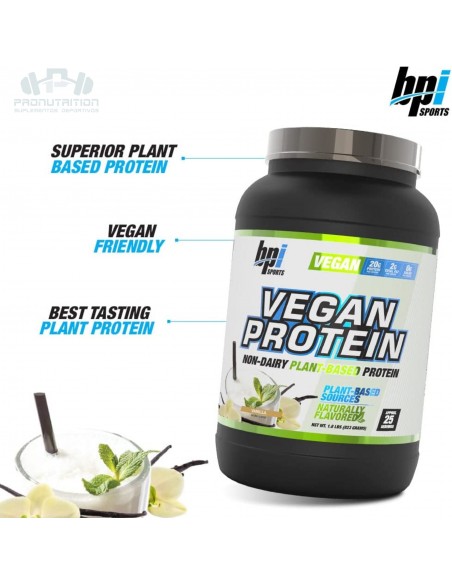 BPI Vegan Protein - 1.8 Libras