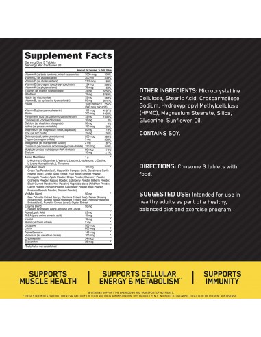 Optimum Nutrition Opti Men Multivitaminico