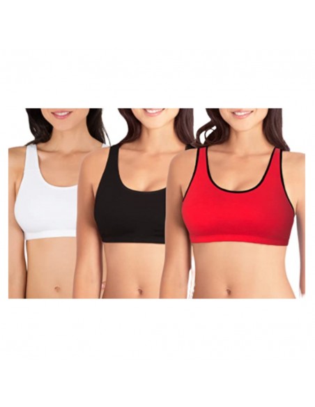 Top deportivo para Mujer - Talla 34 - Rojo