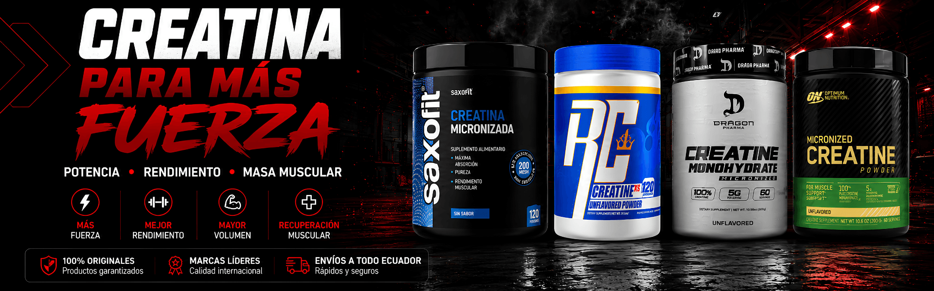 Creatina Ecuador | Compra en ProNutrition
